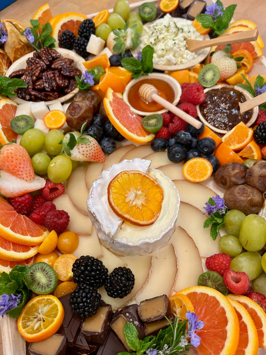 Chocolate, Cheese & Fruit Decadence Board - MED (serves 10-14)