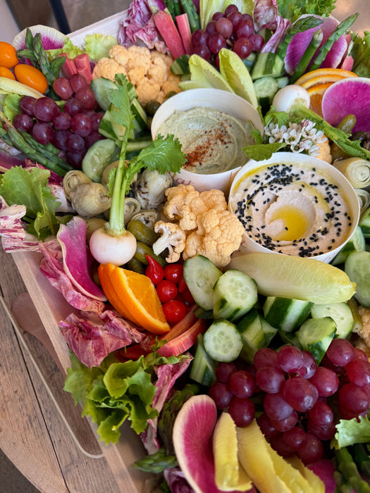 Farmers Market Crudités Board