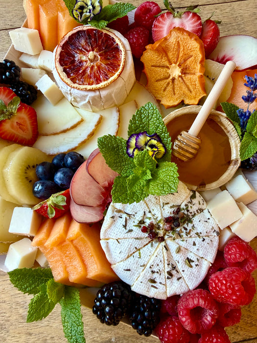 'Just for Two' Farmers Market Fruit & Cheese Board (serves 1-3)