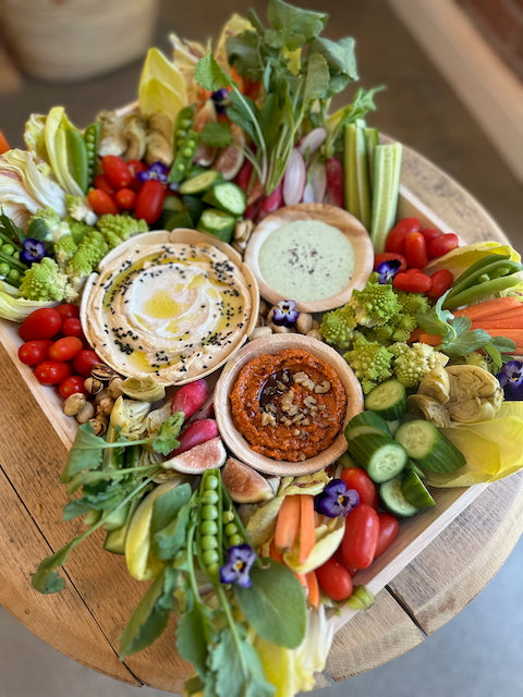 Farmers Market Crudités Board