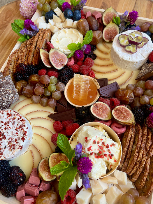 Chocolate, Cheese & Fruit Decadence Board - MED (serves 10-14)
