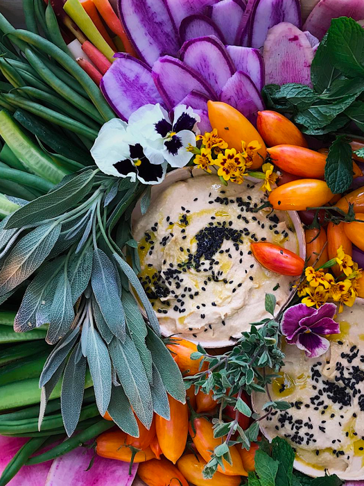 Farmers Market Crudités Board