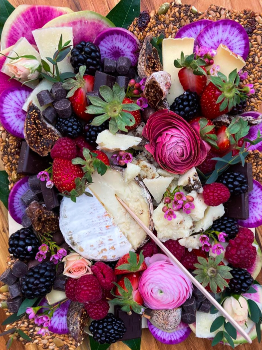 Farmers Market Fruit & Cheese Board - SM (serves 6-8)